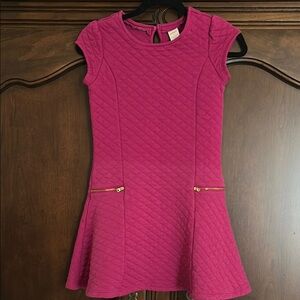 Gymboree Quilted Fuchsia Kids Dress